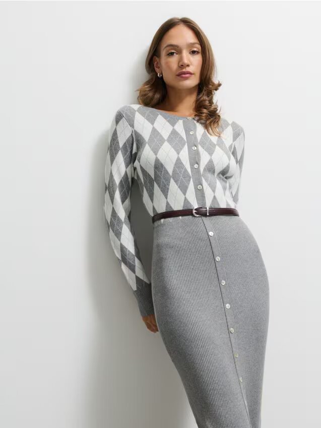 Mohito Rochie midi tip pulover