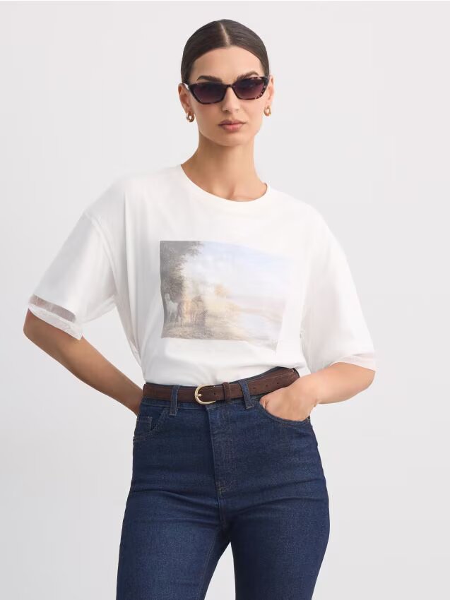 Mohito T-shirt cu imprimeu