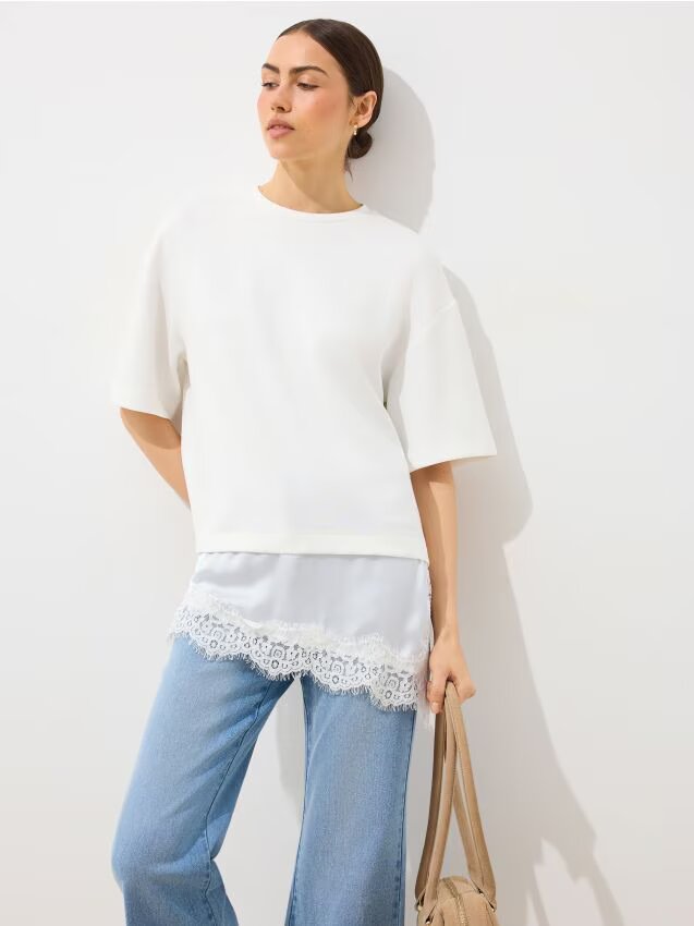 Mohito T-shirt oversize