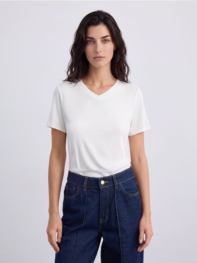 Mohito Tricou cu adaos de viscoză