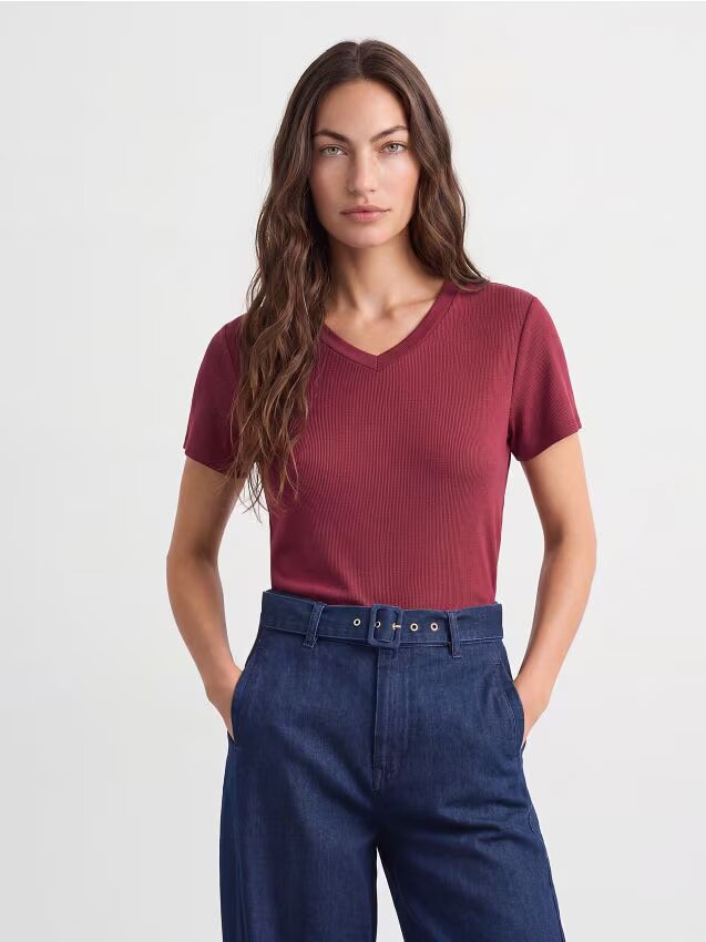 Mohito Tricou cu adaos de viscoză