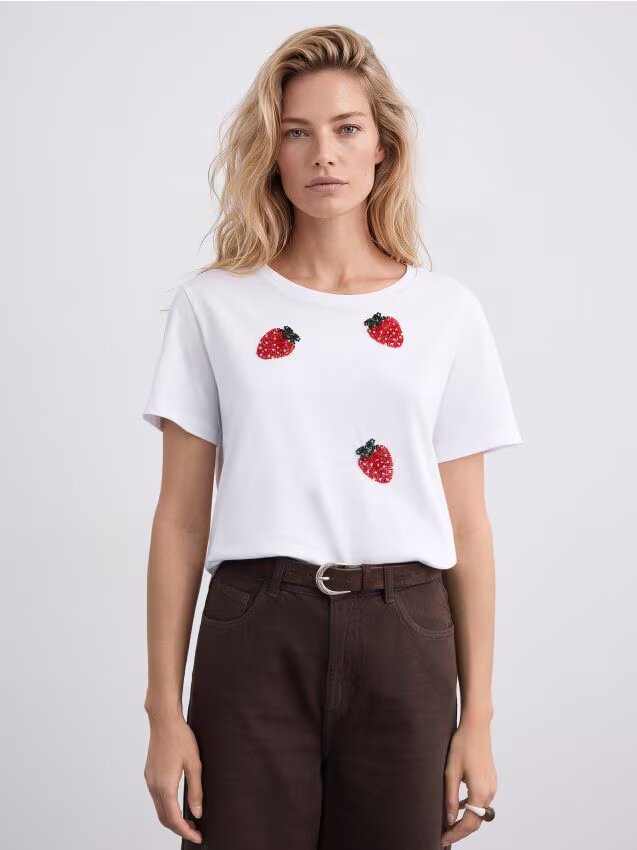 Mohito Tricou cu aplicații