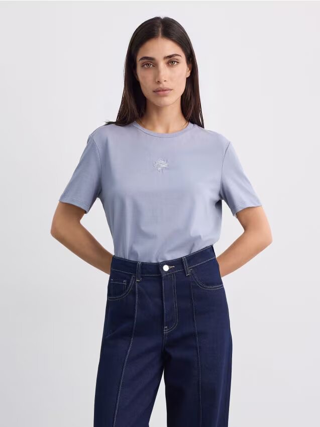 Mohito Tricou cu model brodat