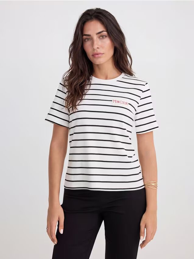 Mohito Tricou de bumbac în dungi
