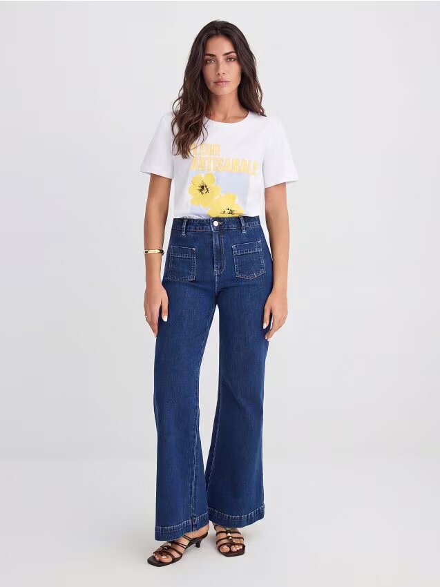 Mohito Tricou din bumbac cu imprimeu