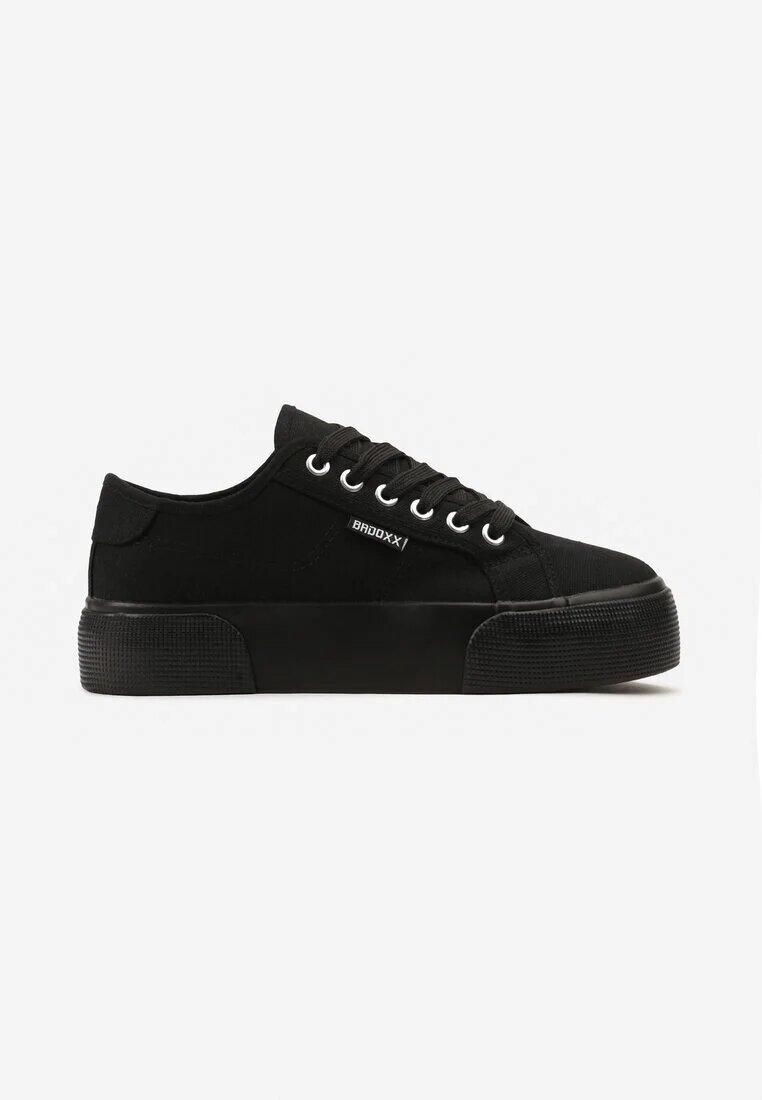  Adidași Casual Negre până la gleznă cu platformă cu șireturi Reapita