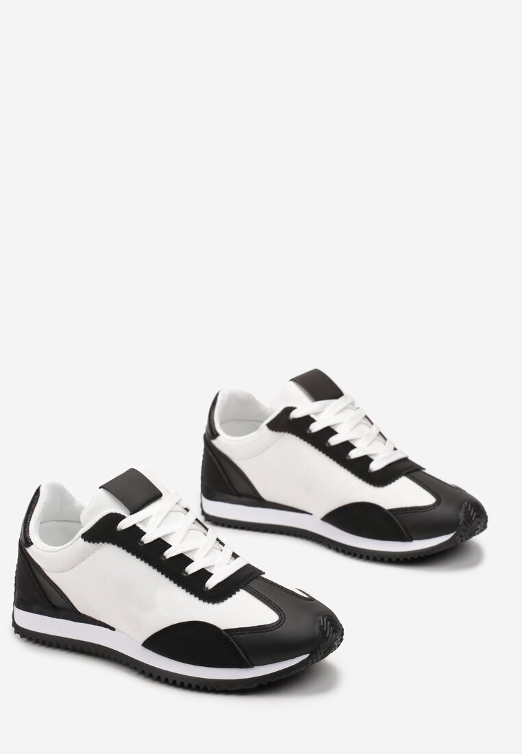  Adidași Negri cu Inserții Decorative Fania