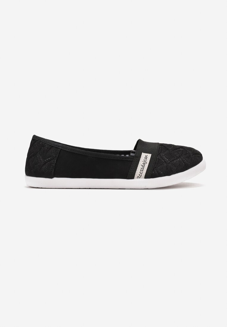  Adidași negri cu sclipici Tinanee