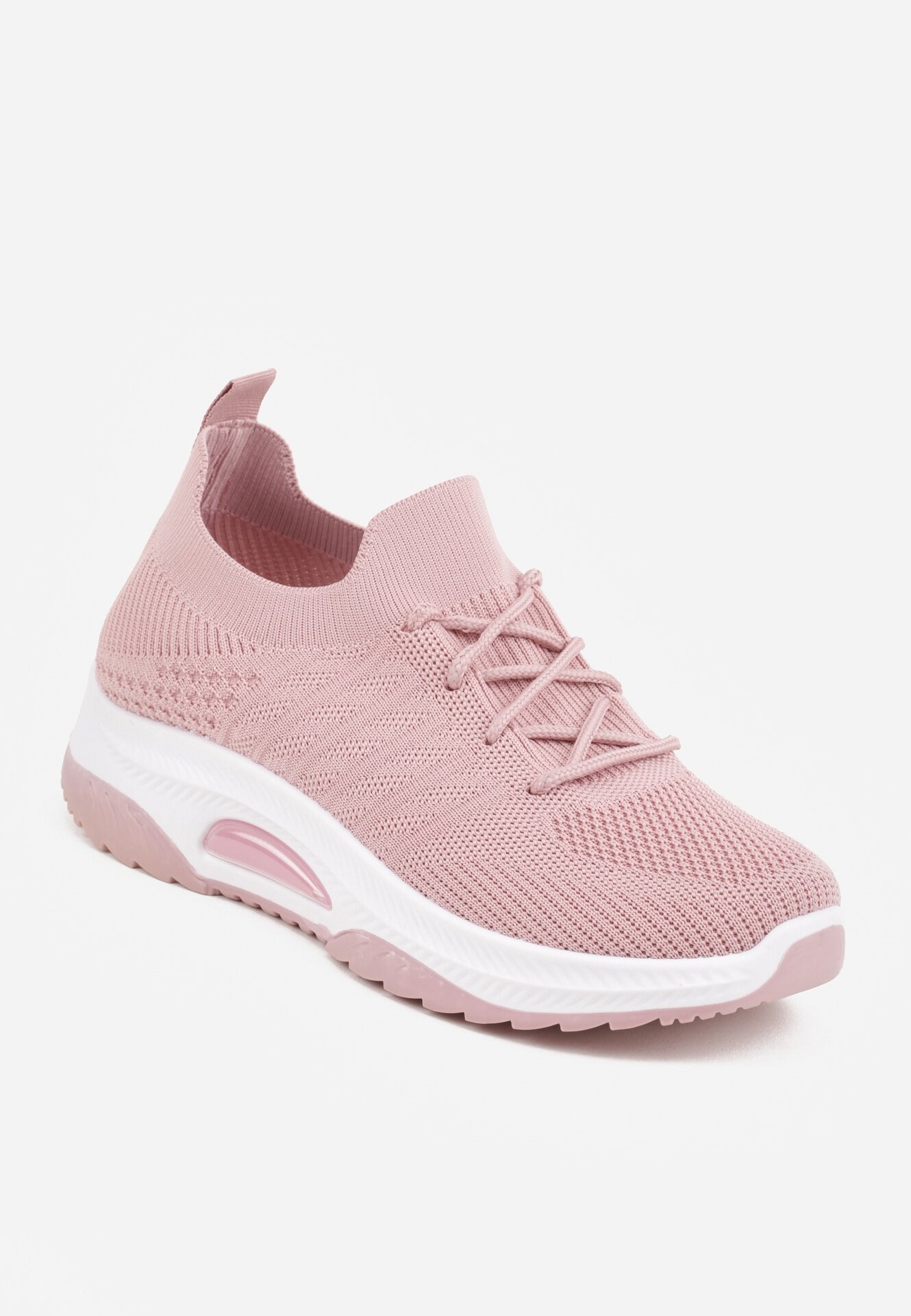 Adidași sport Roz Slip-on tip șosetă cu talpă decorativă Moonlise
