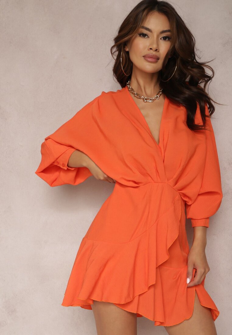 allyson Rochie portocalie Barbeina