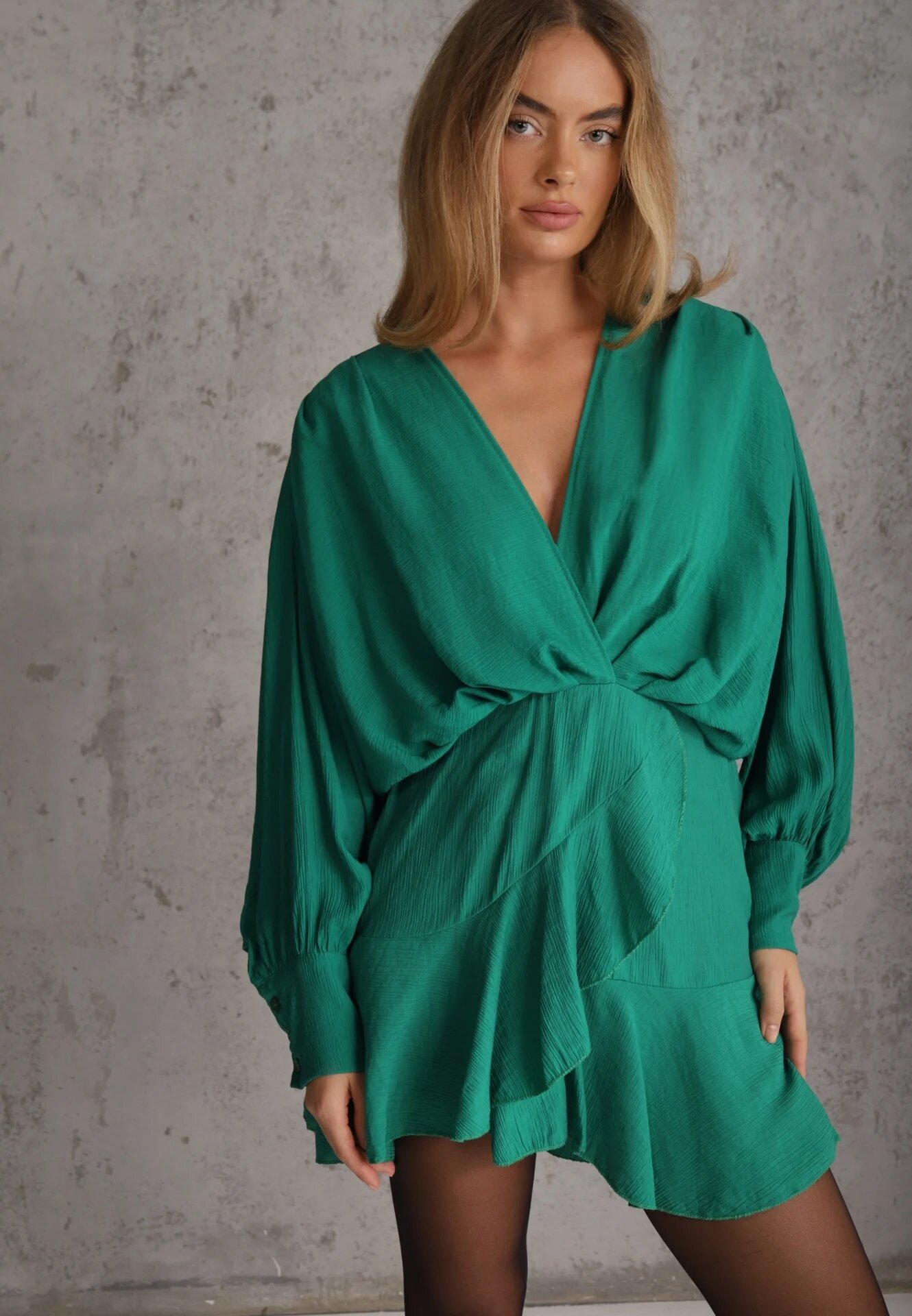allyson Rochie Verde Barbeina