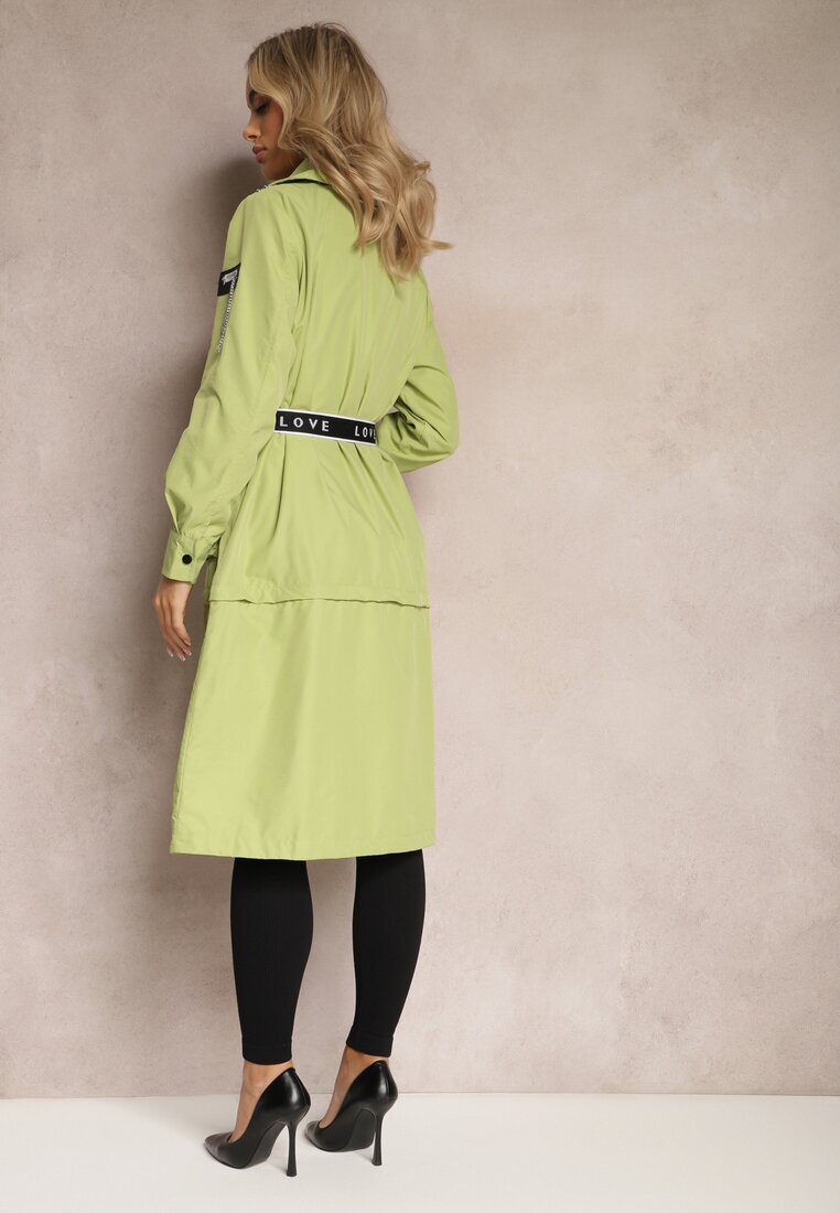 ann gissy Palton Verde cu Reglare Lungime Aavya