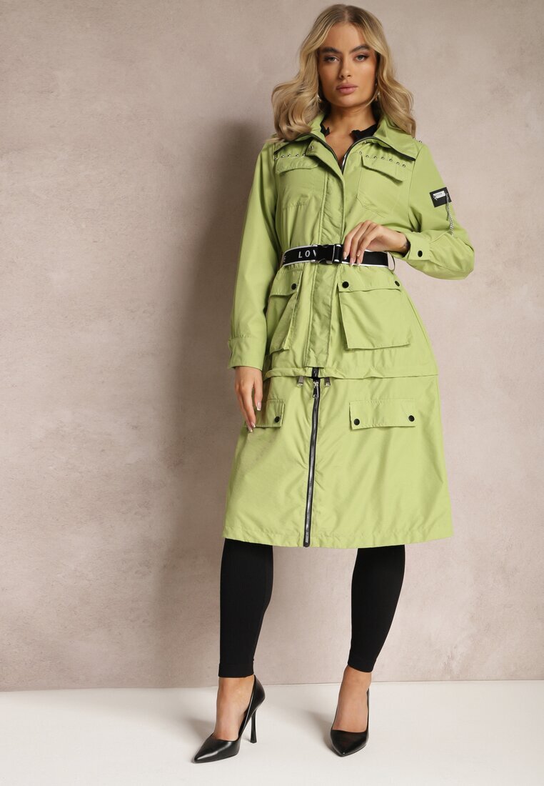 ann gissy Palton Verde cu Reglare Lungime Aavya