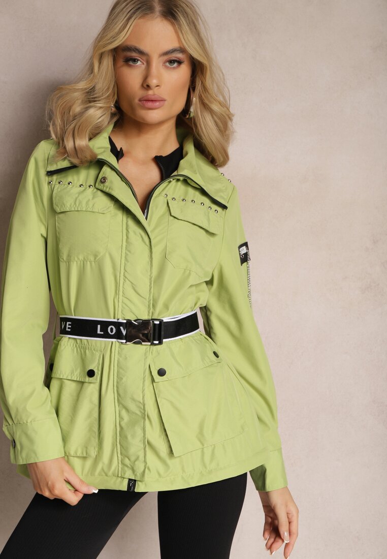 ann gissy Palton Verde cu Reglare Lungime Aavya