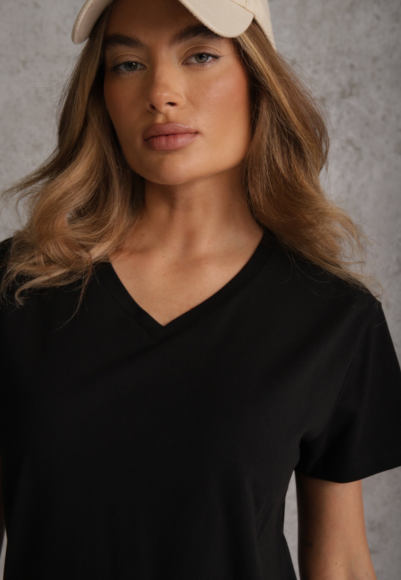 ann gissy Tricou Negru Clasic din Bumbac Irithnea