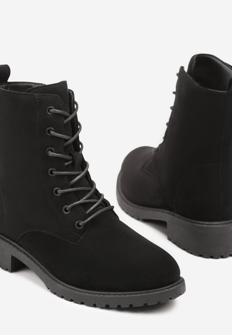 ballada Botine Clasice Negre Worker Morienne