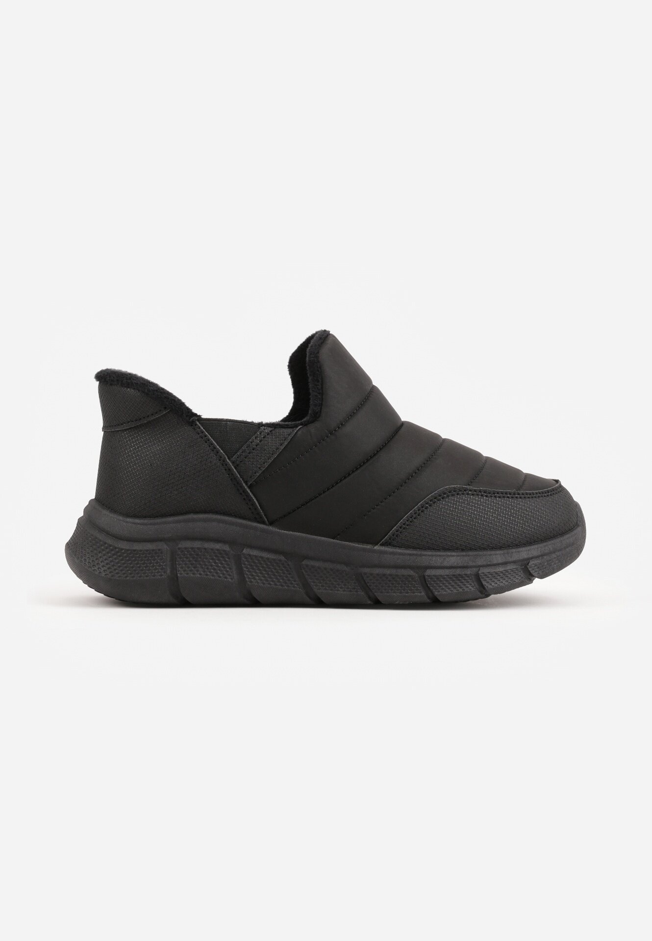 ballada Ghete-sneakers de zăpadă Negre pe Platformă cu Imprimeu și cu Față matlasată Vermina
