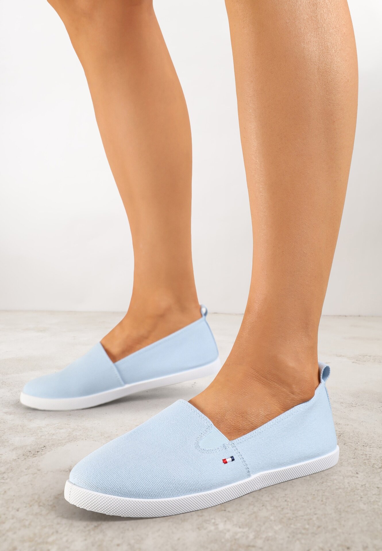 ballada Tenisi Albastru deschis Vices Basic cu benzi elastice din material Aretela