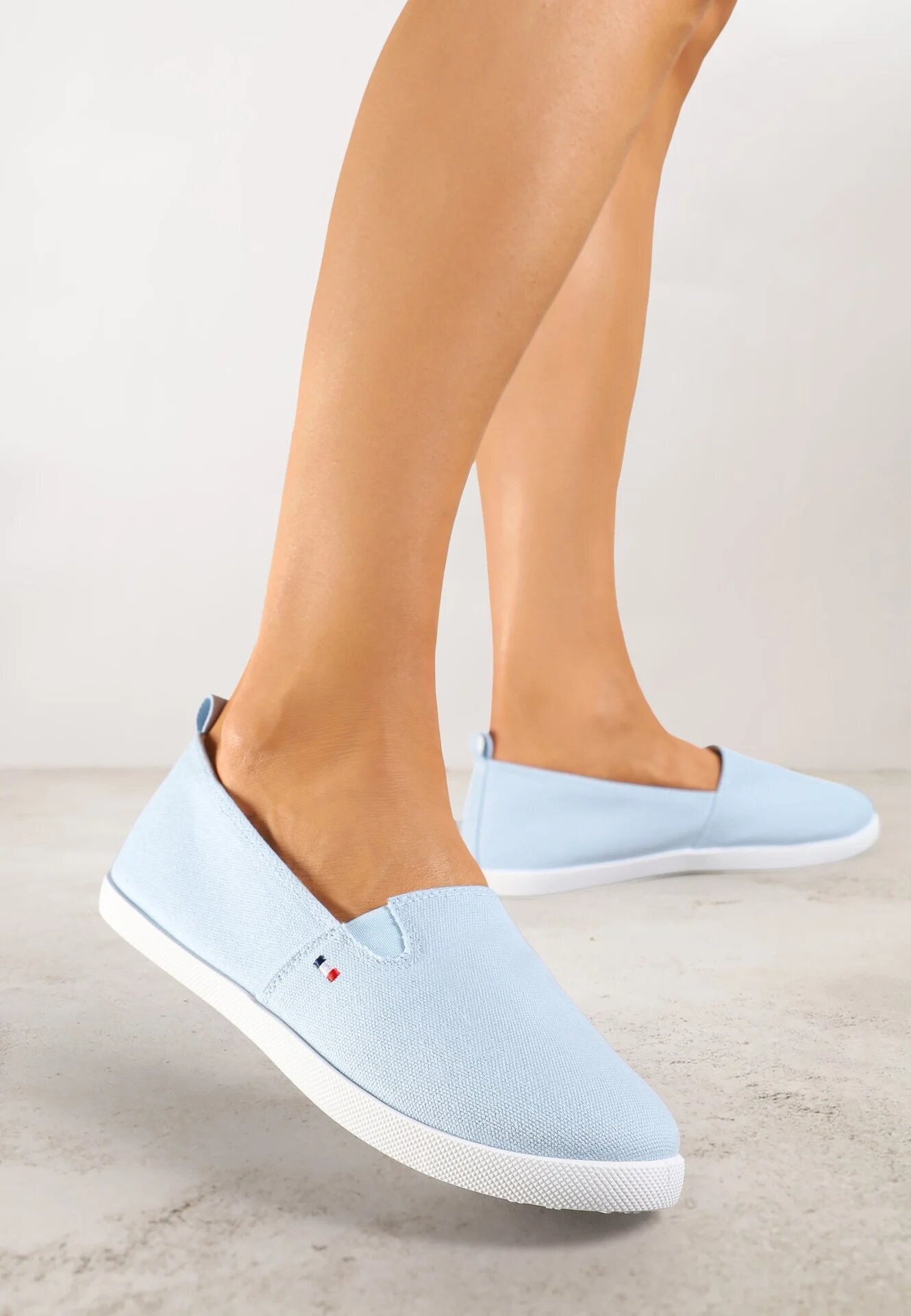 ballada Tenisi Albastru deschis Vices Basic cu benzi elastice din material Aretela