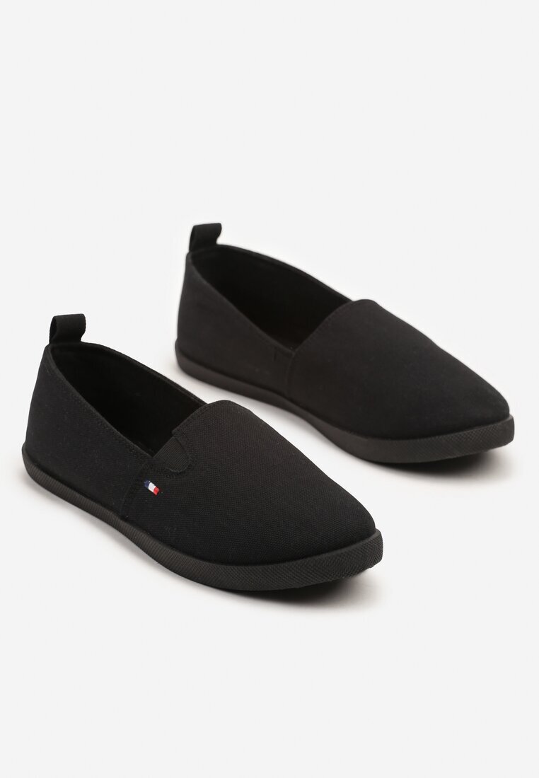 ballada Teniși Negri Vices Basic cu benzi elastice textile Aretela