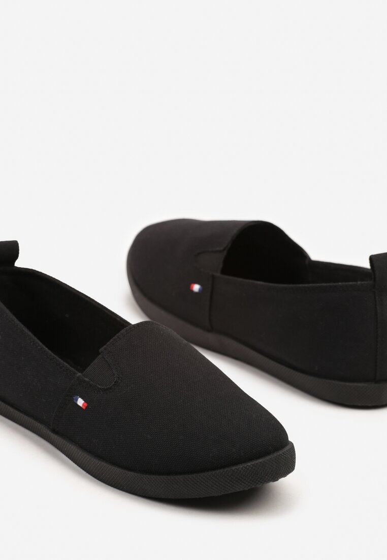 ballada Teniși Negri Vices Basic cu benzi elastice textile Aretela
