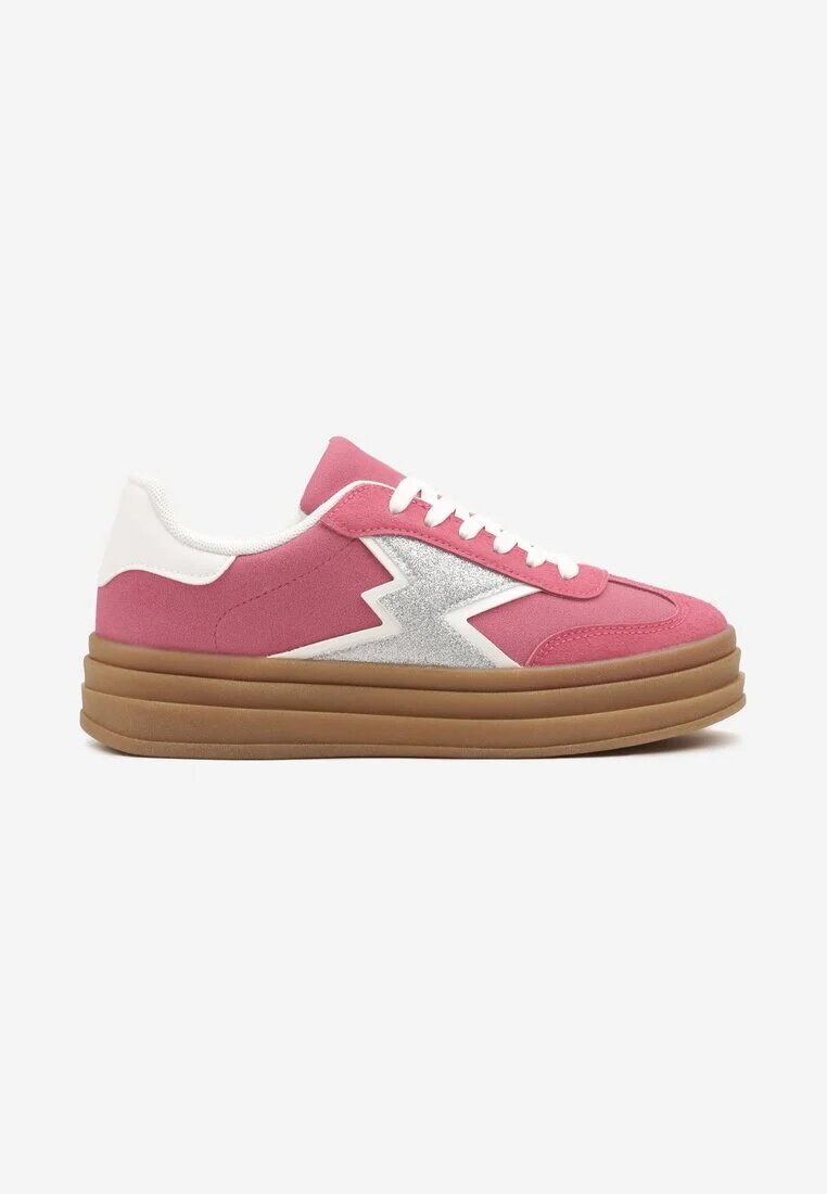 be.sport Sneakers Fucsia stil tenis Decorați cu Model Geometric Tolivanna