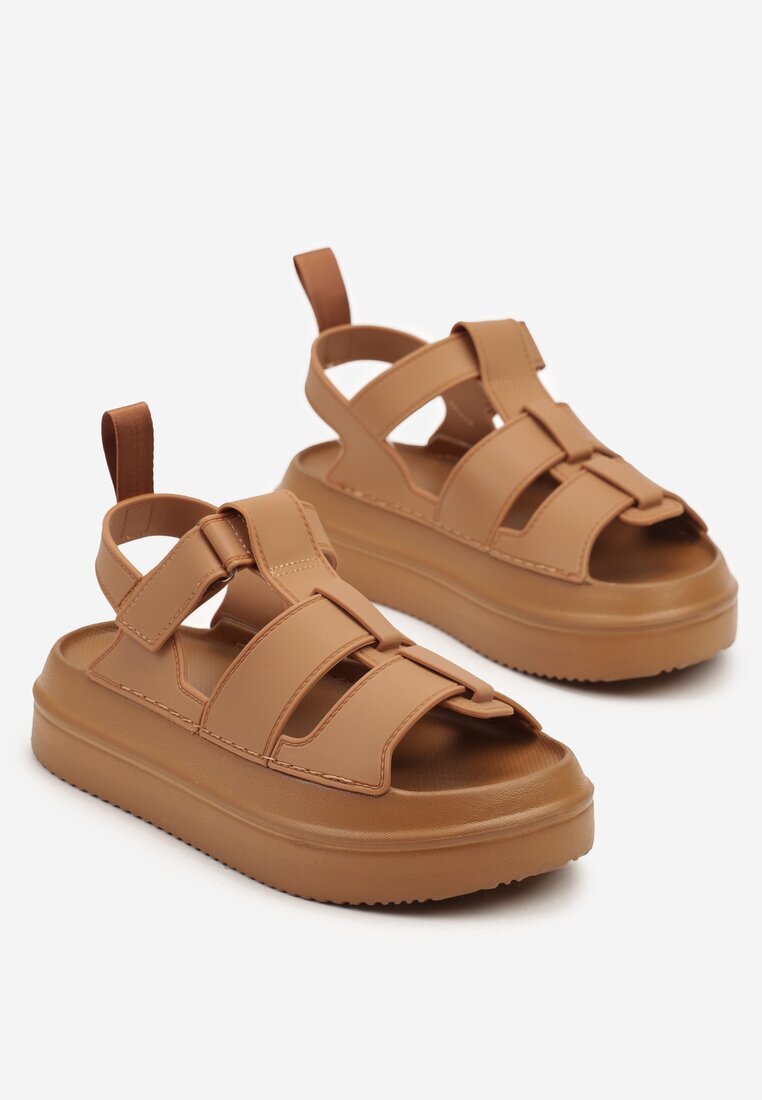 bestelle Sandale Maro stil Gladiator cu velcro Faliniela