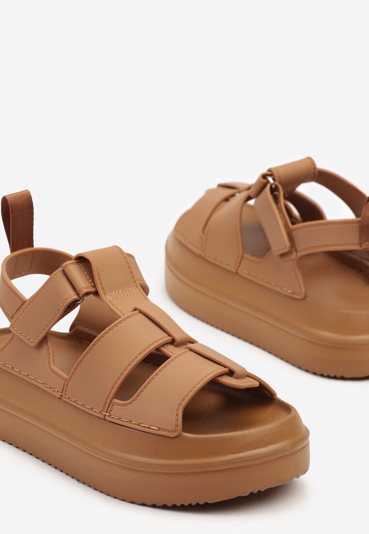 bestelle Sandale Maro stil Gladiator cu velcro Faliniela