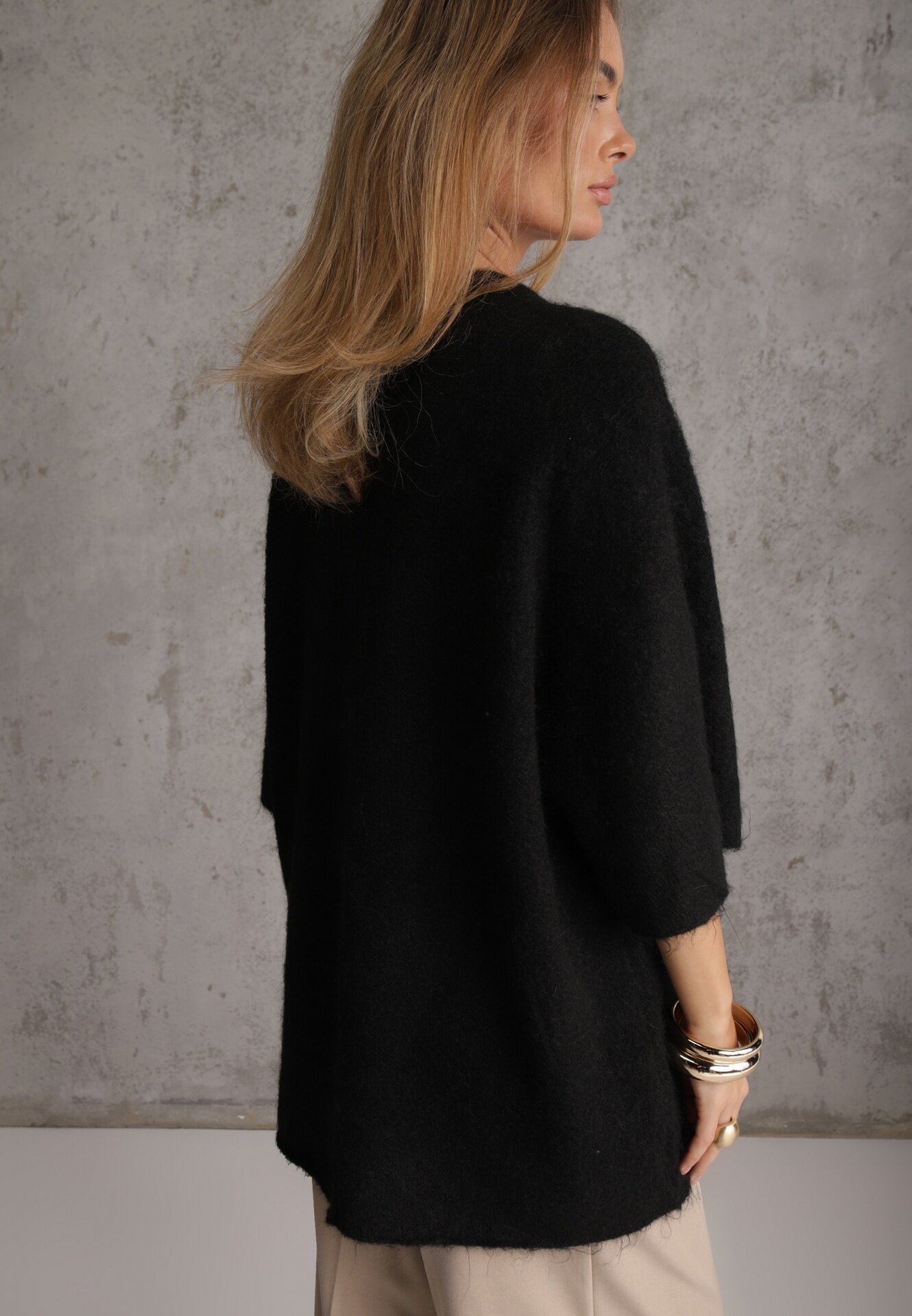 bisou's project Pulover Veniorre Negru