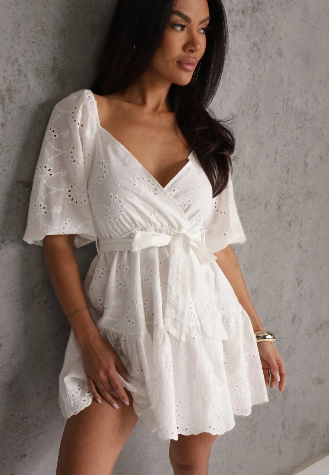 bisou's project Rochie Albă Echopeia