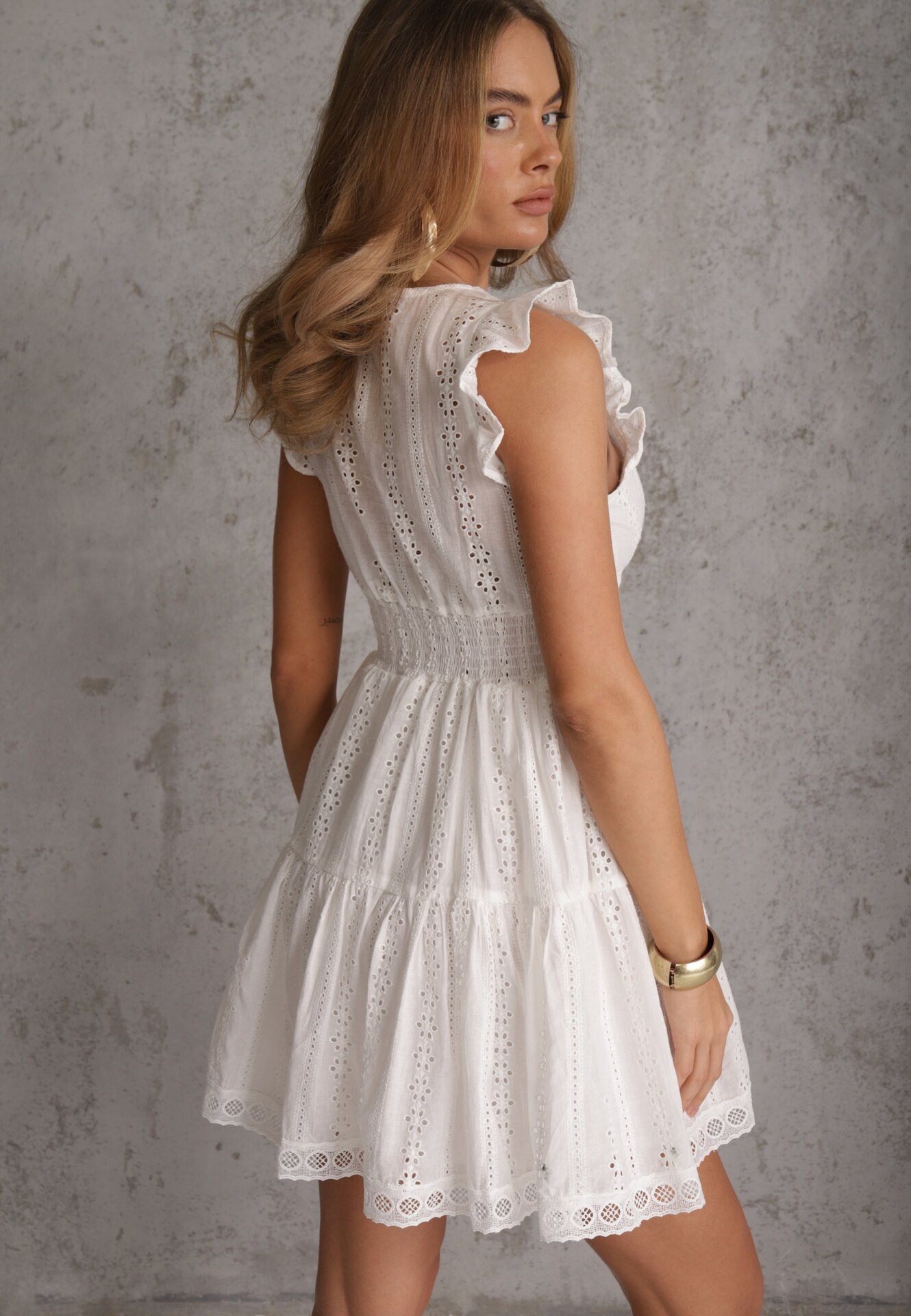 bisou's project Rochie Albă Rogis