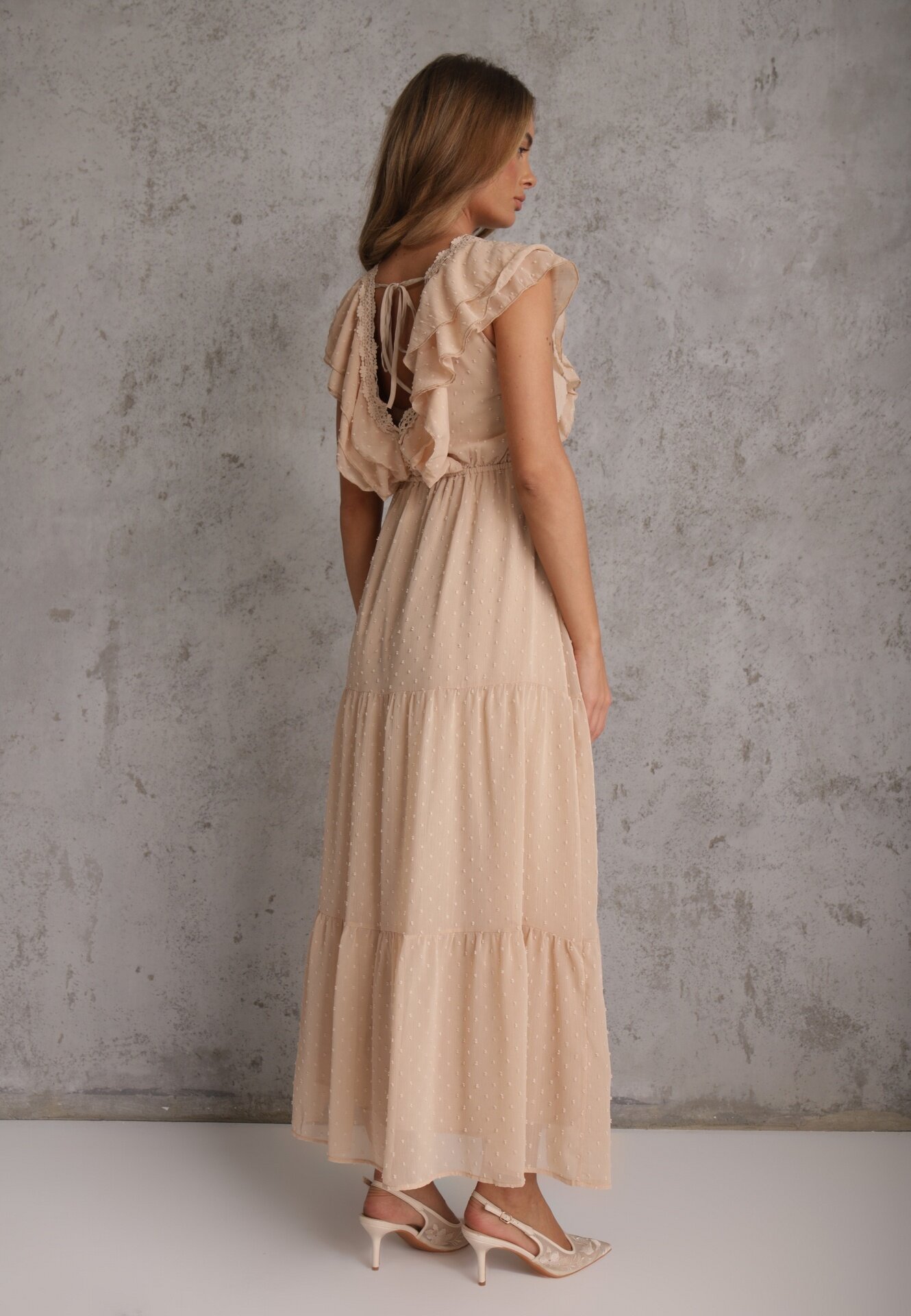 bisou's project Rochie Bej Iriope