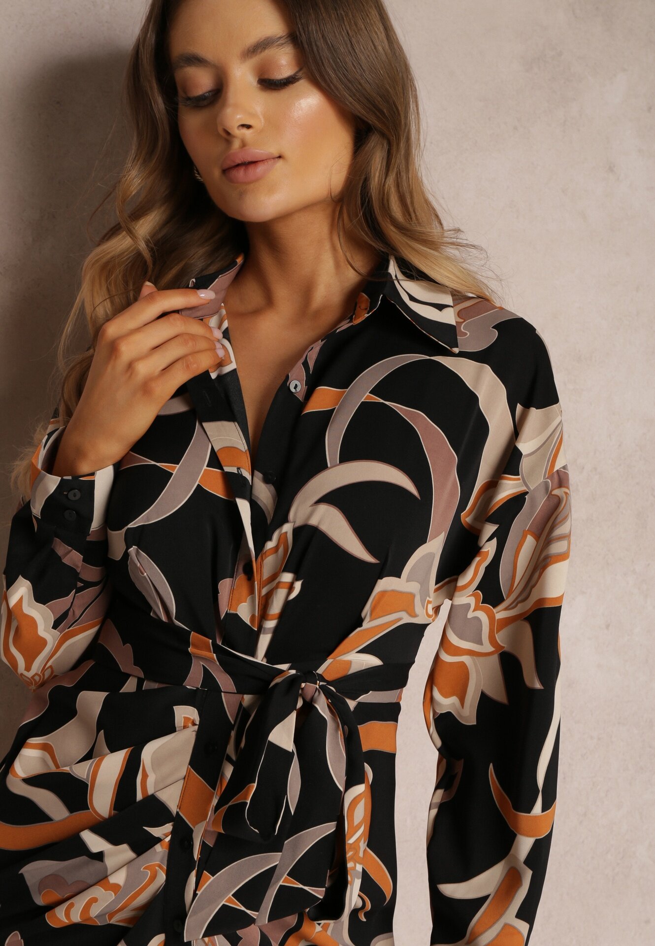 bisou's project Rochie Cămașă Neagră Thelladia