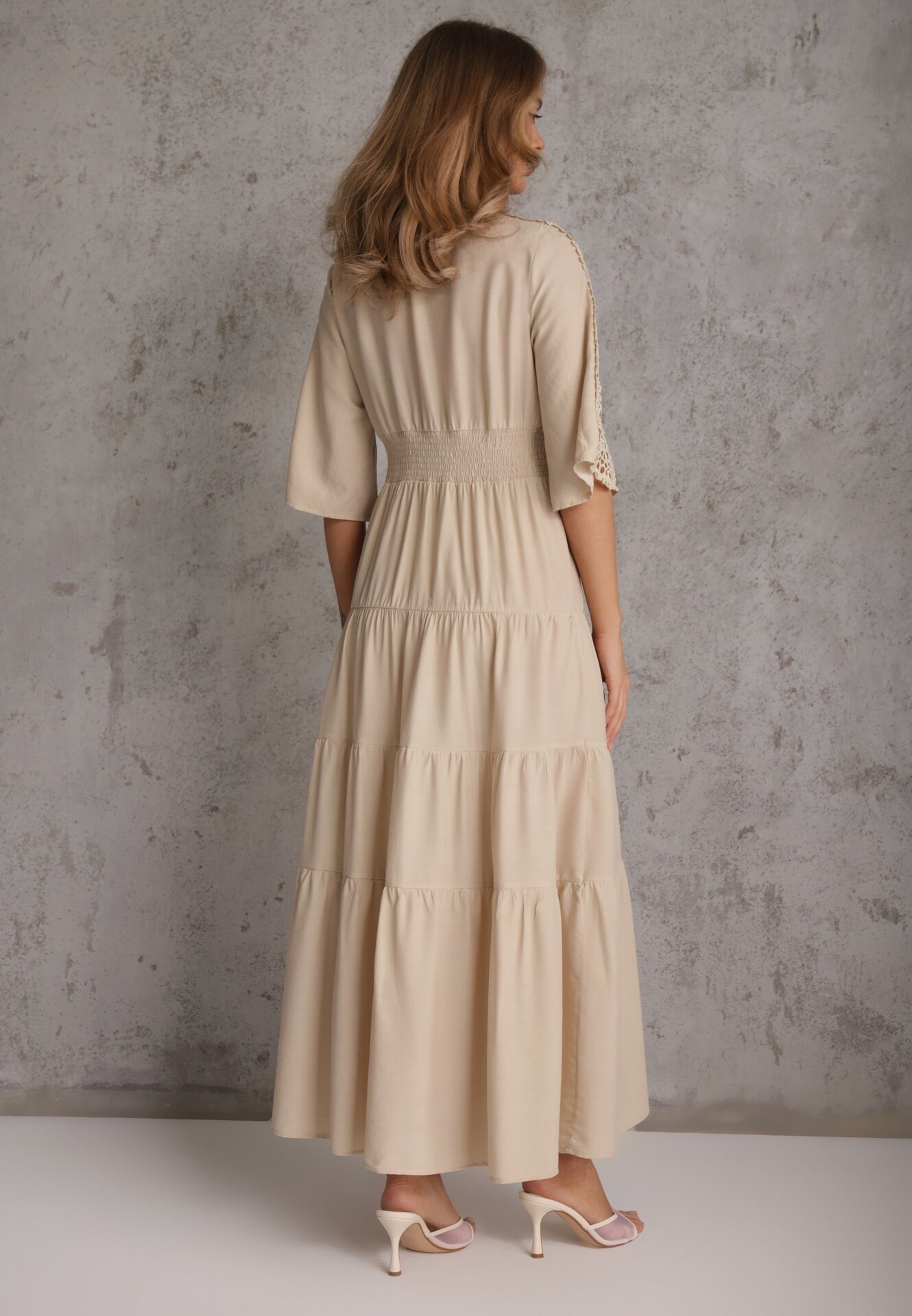 bisou's project Rochie Idacea Bej