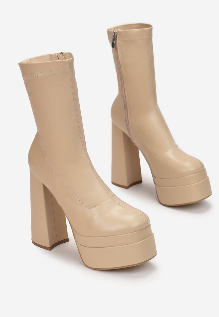  Botine Bej Vinion