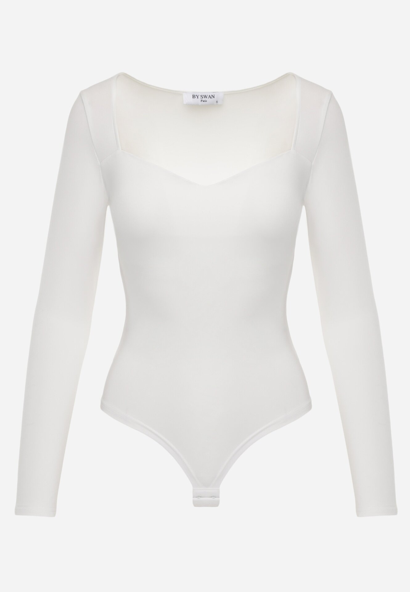 by swan Body Alb cu Decolteu Pătrat Macotte