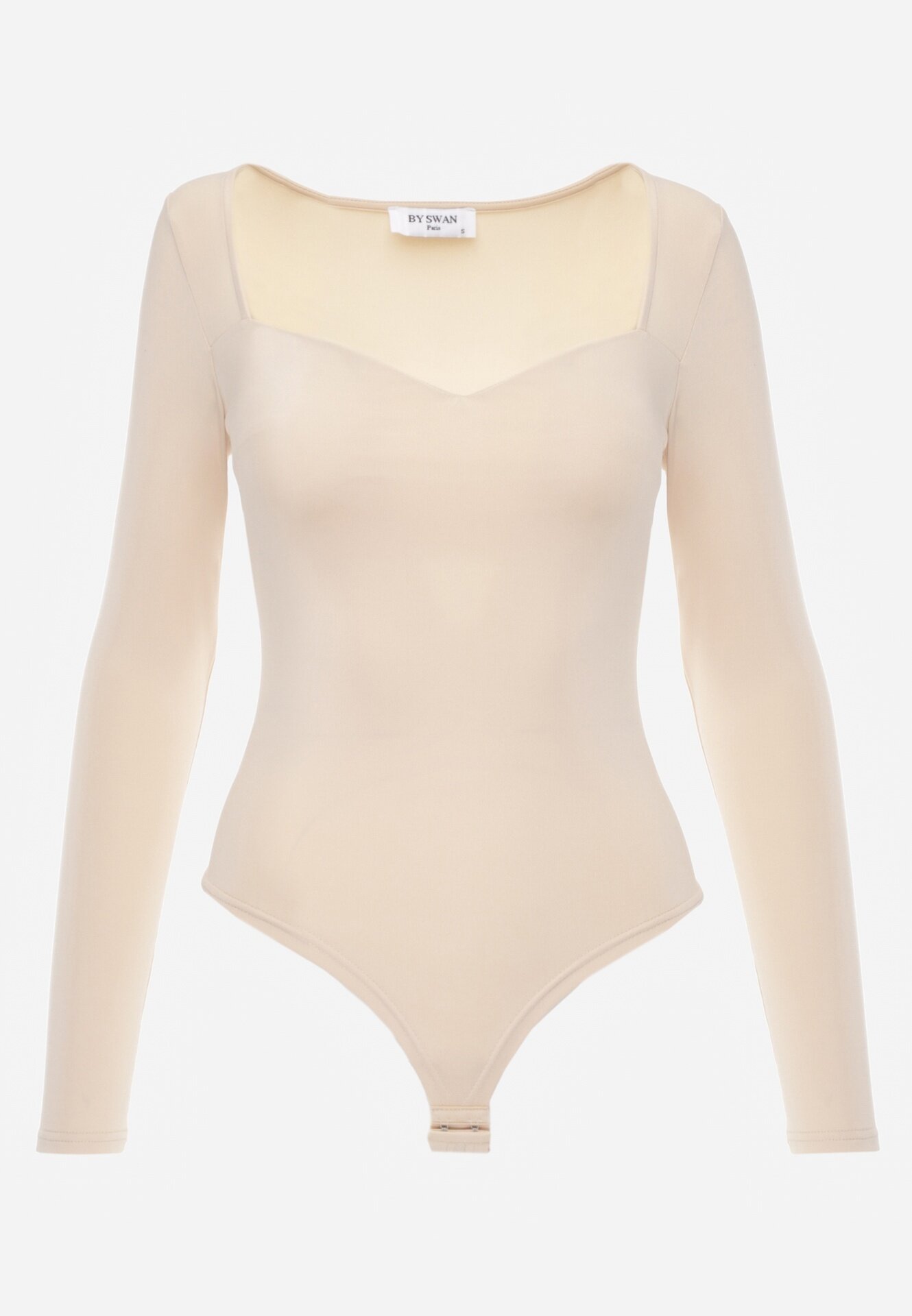 by swan Body Bej cu Decolteu Pătrat Macotte