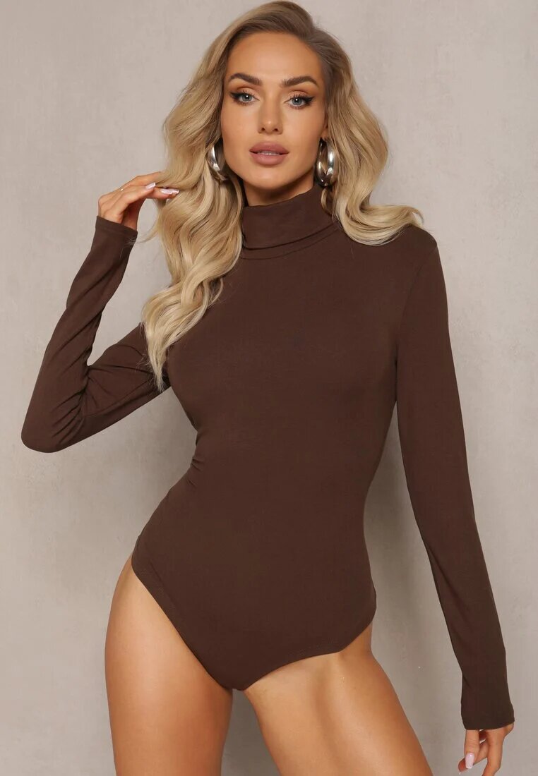 by swan Body Maro din bumbac cu guler înalt Ohpia
