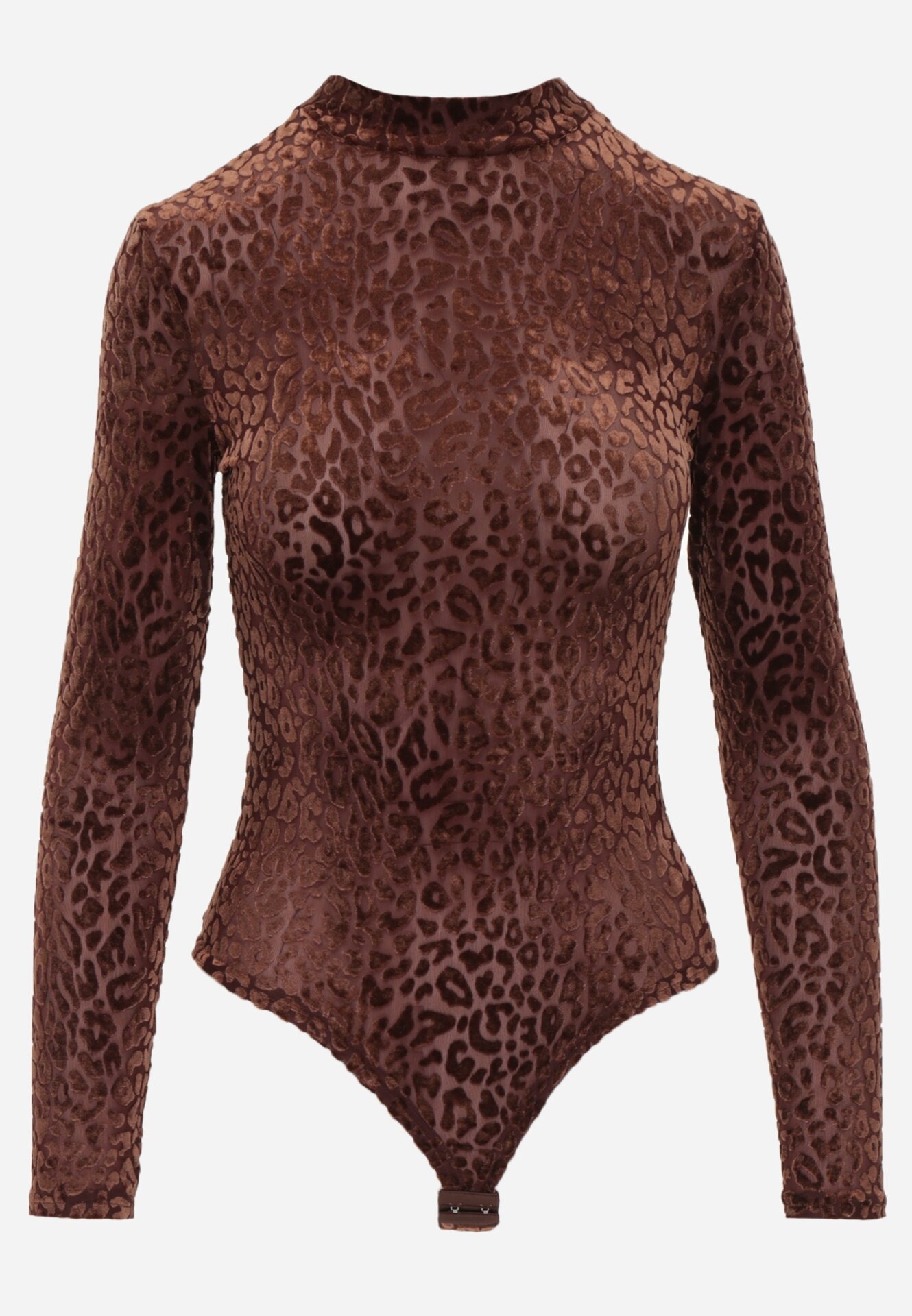 by swan Body transparent cu vâscoză cu motiv de panteră Tiraelle Maro