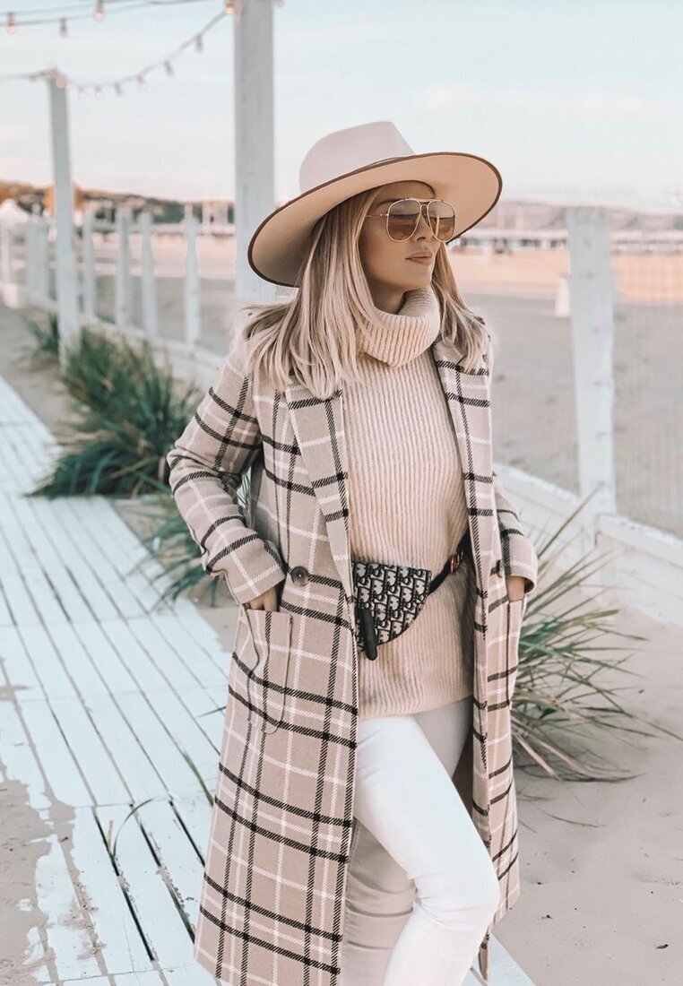 by swan Maletă Bej Oversize Malia