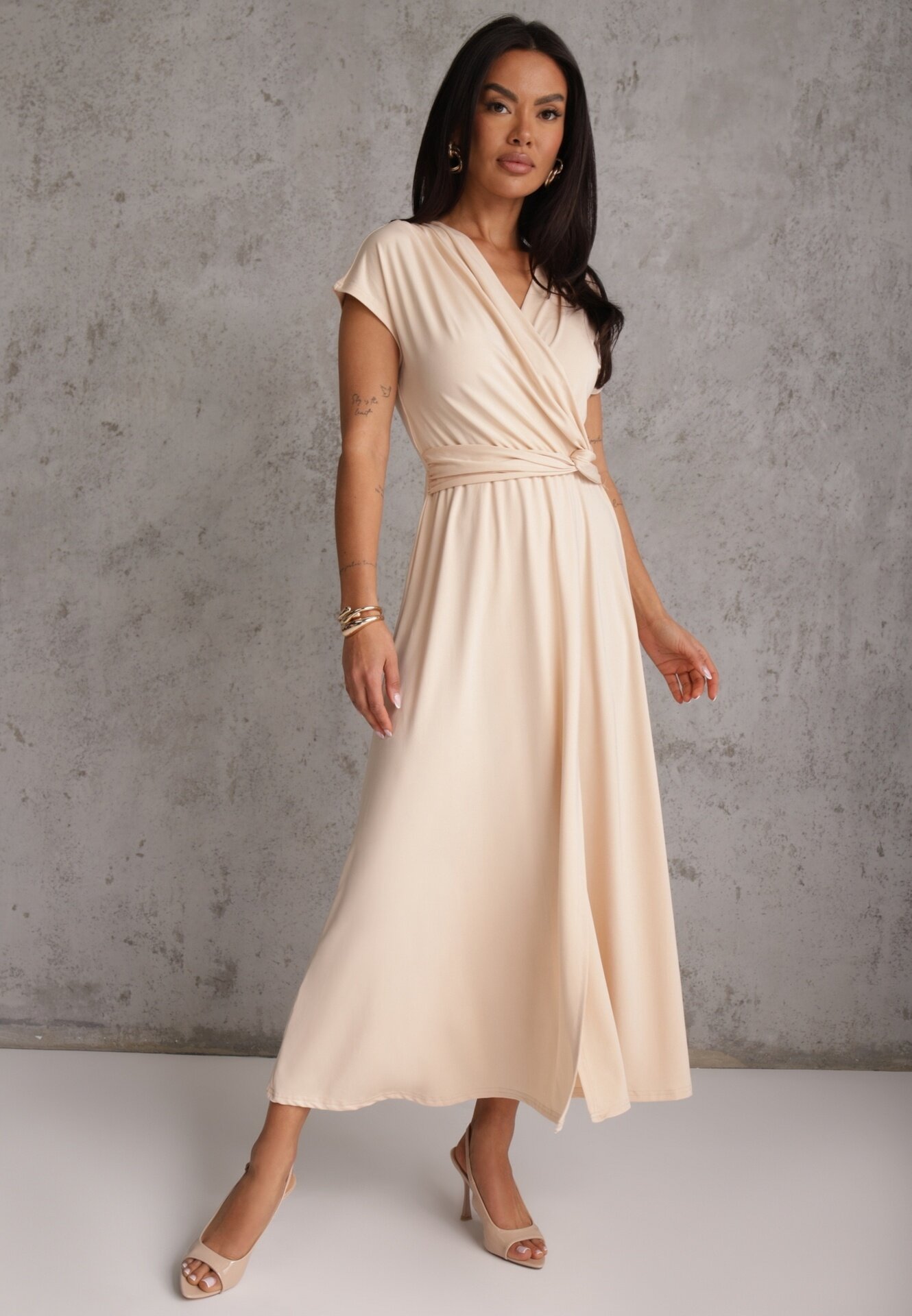 by swan Rochie bej deschis petrecută Appephone
