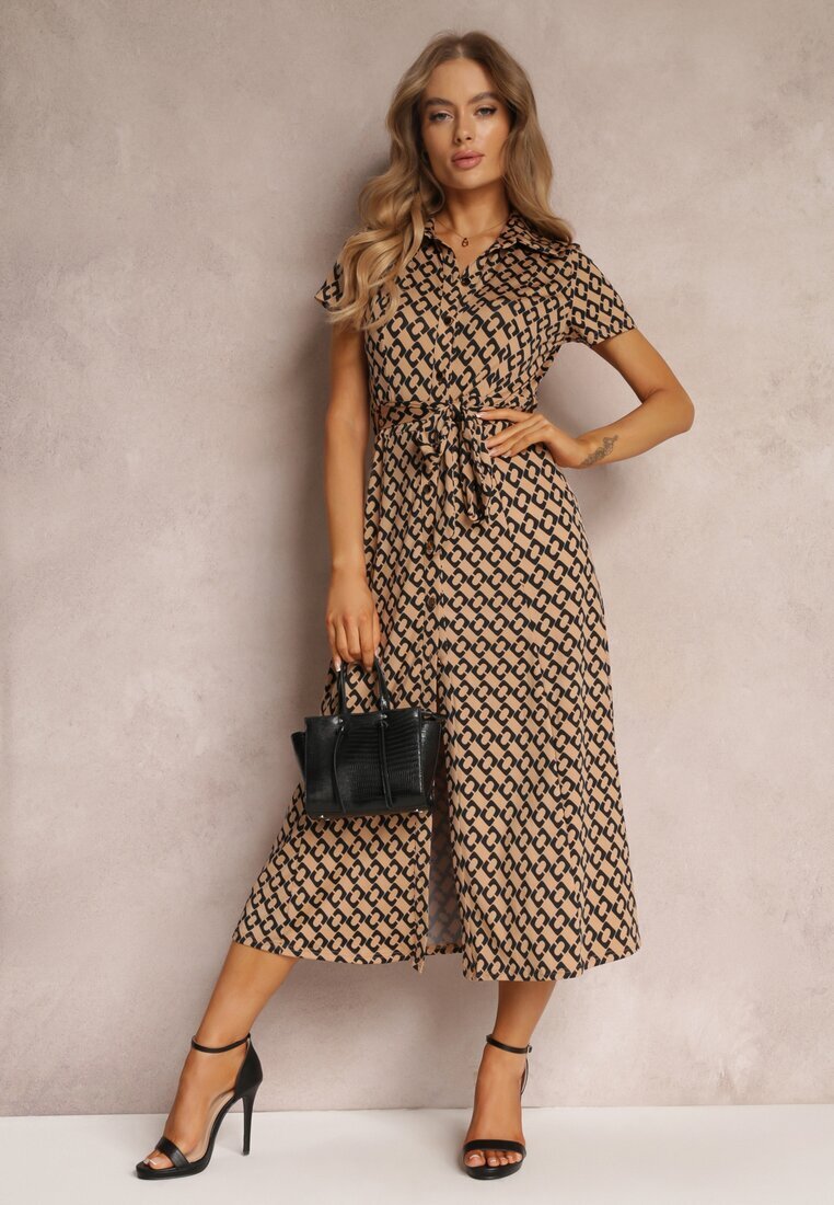 by swan Rochie Bej închis Prixia
