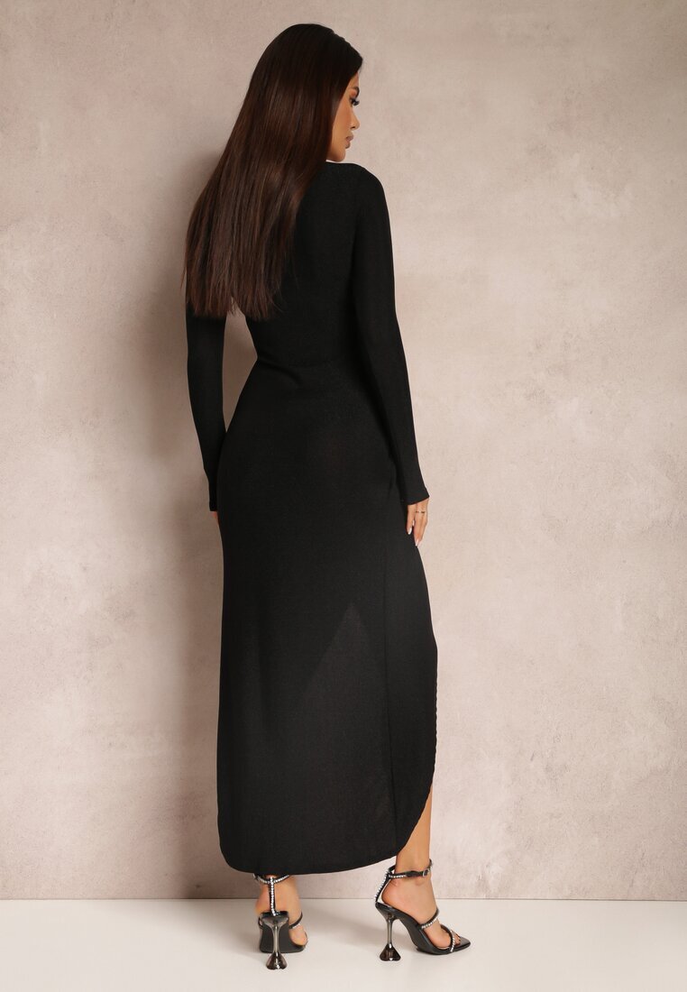 by swan Rochie Neagră Tip plic Mulată Anelile