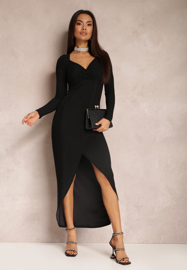 by swan Rochie Neagră Tip plic Mulată Anelile