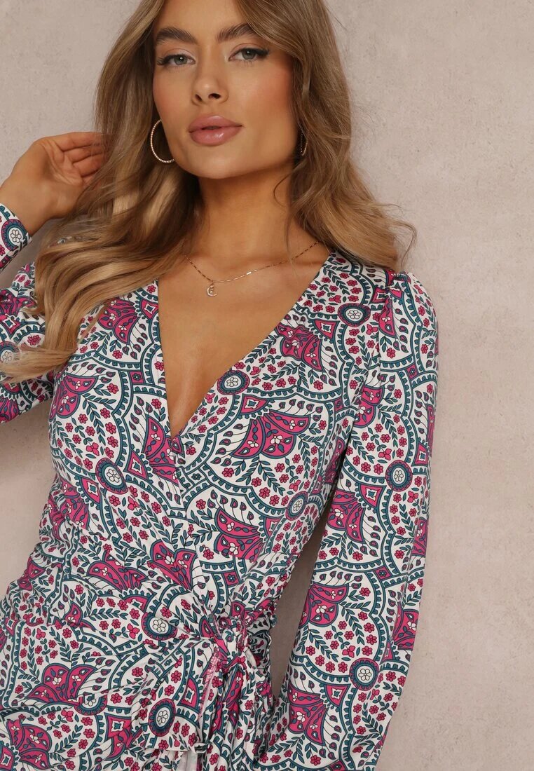 by swan Rochie Roz-Mov Petrecută cu Legătură Marshay
