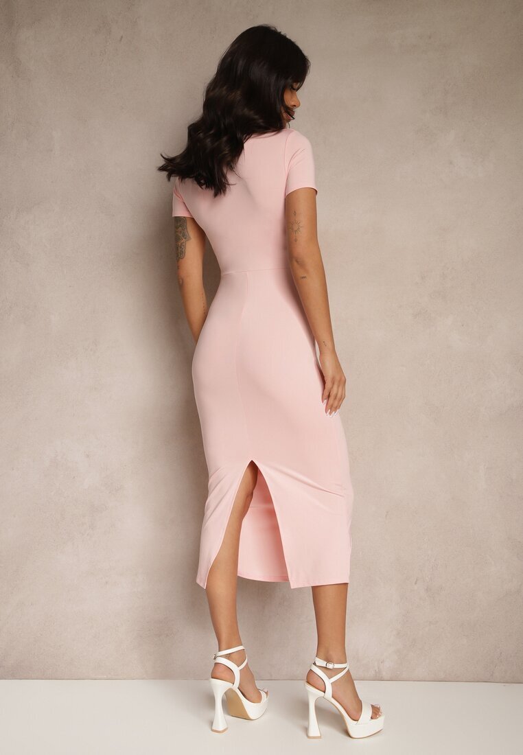 by swan Rochie Rozalie Bodycon mulată cu decolteu în V Efrerina