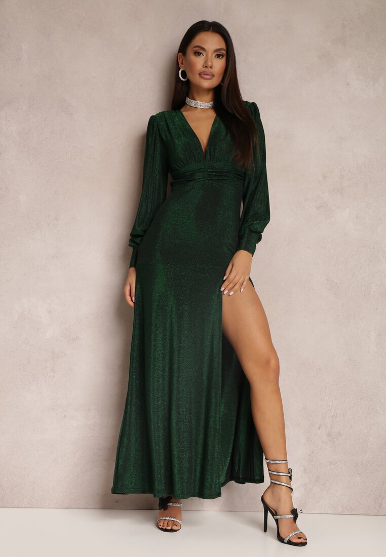 by swan Rochie Verde de seară cu Decolteu Adânc Phaly