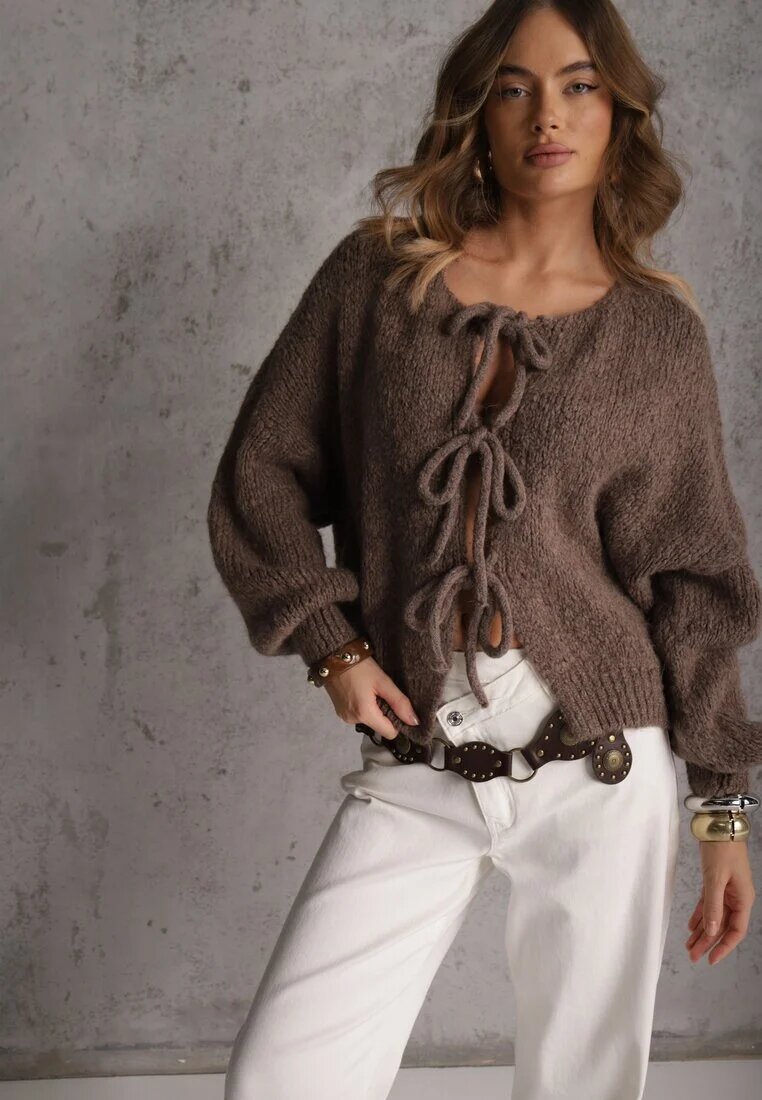  Cardigan Maro deschis