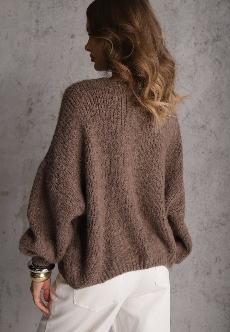  Cardigan Maro deschis