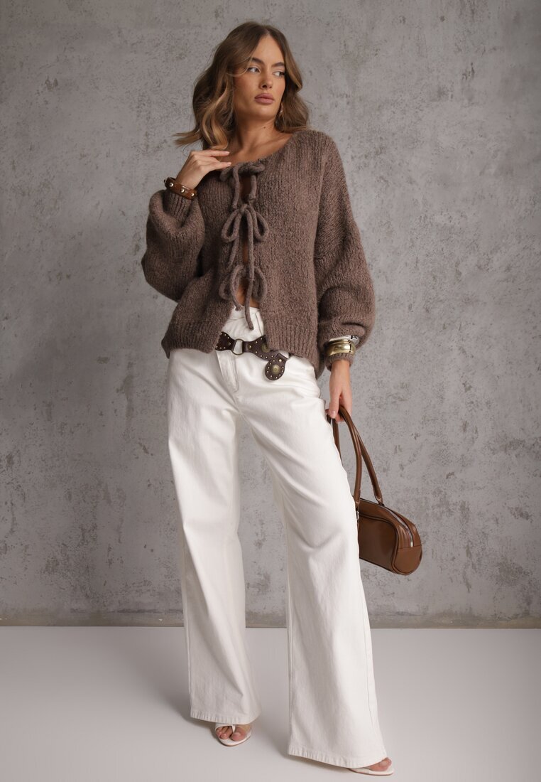  Cardigan Maro deschis
